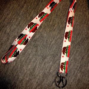California Republic Key Lanyard